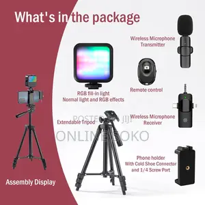 Multi-Functional Content Creator Youtuber Vlogging Kit