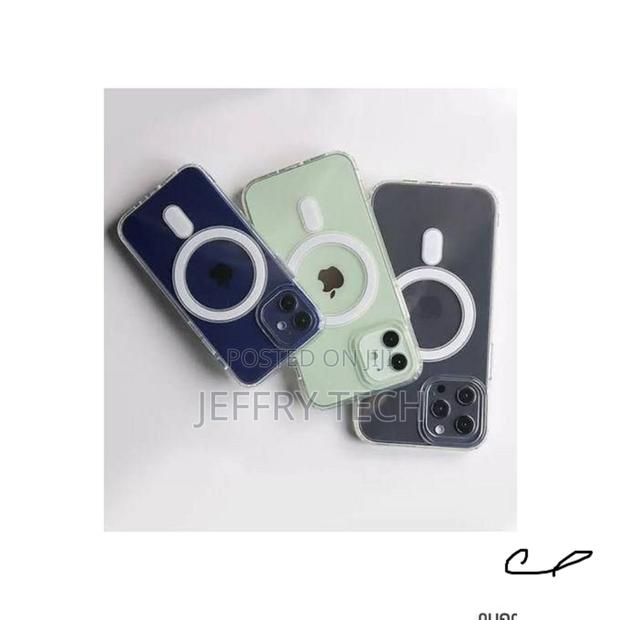 Princt Clear Solid Magsafe Transparent Case iPhone 16 Promax - thumbnail 2