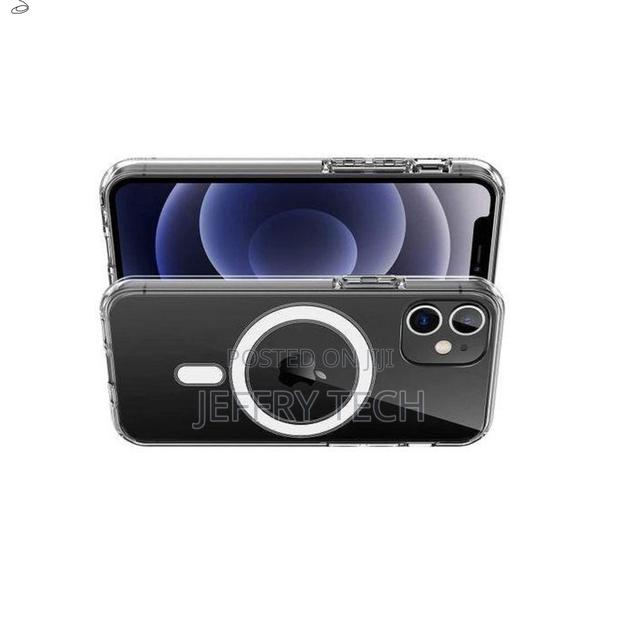 Perty iPhone 11 Soft Tpu, Magnetic Magsafe , Clear Case - thumbnail 2
