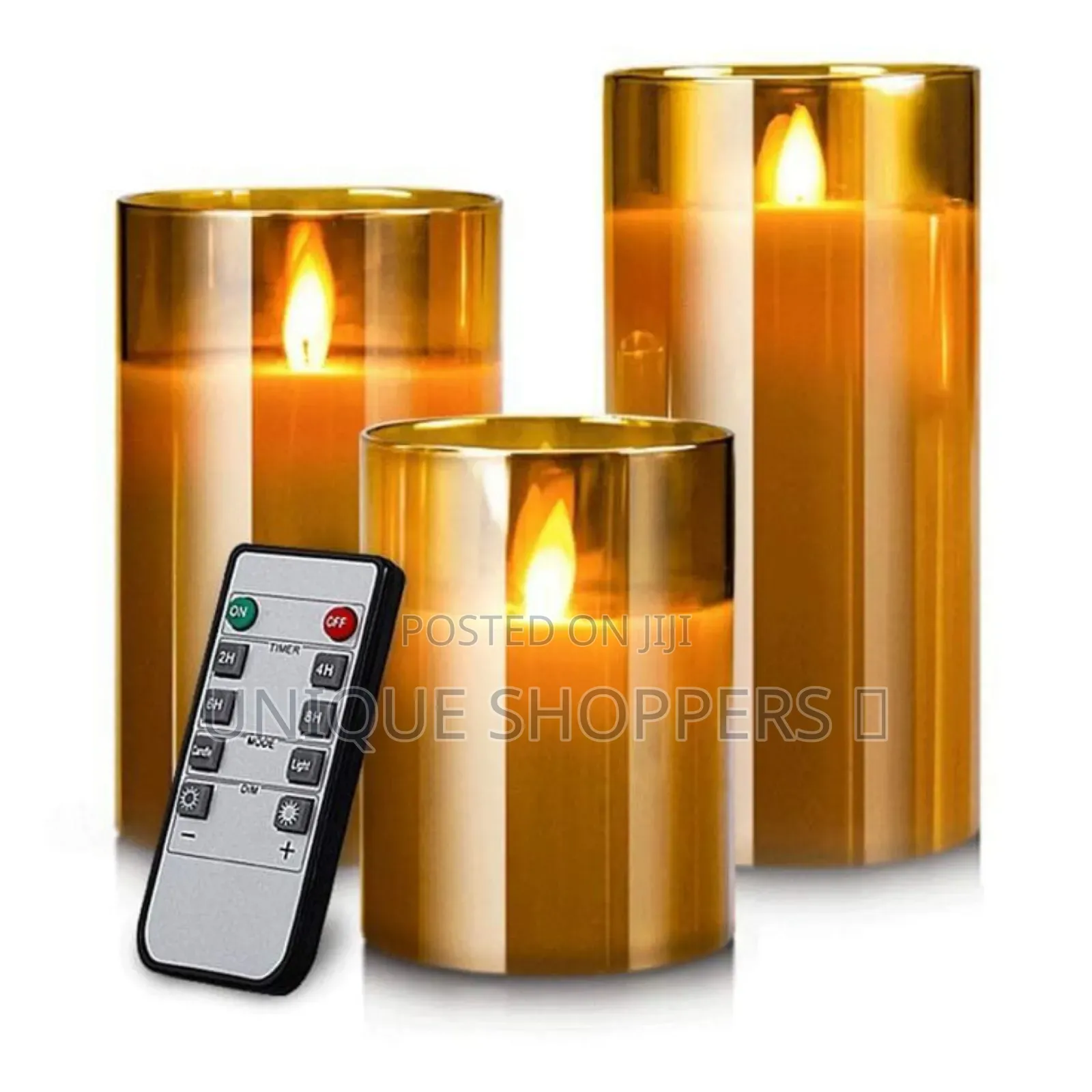 Led Candles Battery Chargingdimmable Viaremote Controller