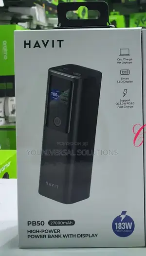 27000mah *Laptop Charging* High-Power Power