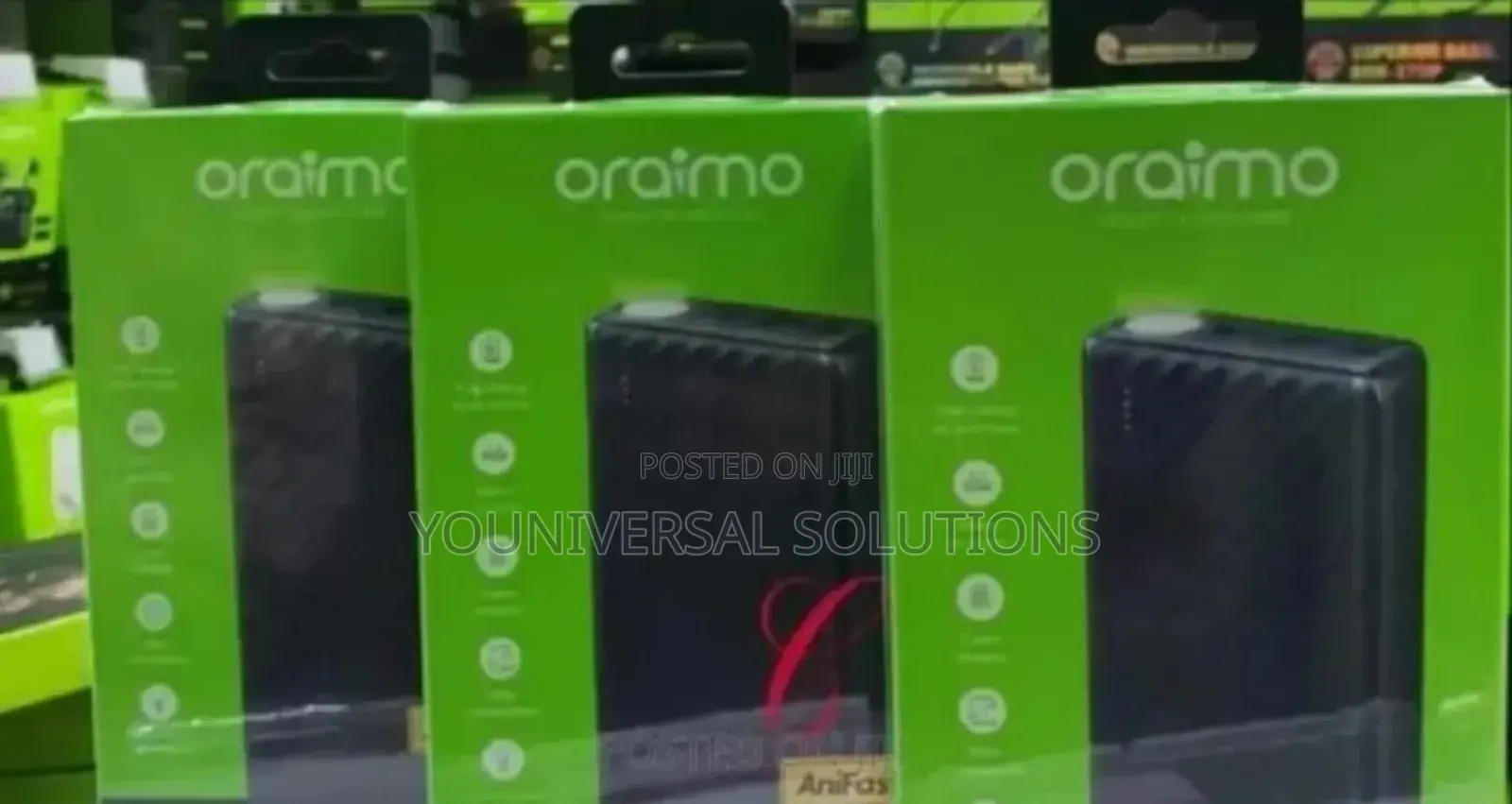 Oraimo Powerbox 300 Lit Opb-1301 *30,000mah* Power Bank