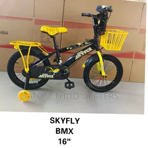 New Skyfly BMX Size 16" Bike -Yellow