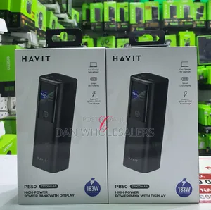 Havit Pb50 *183w* 27000mah *Laptop Charging* Power Bank