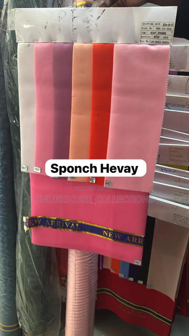 Double Sided Thick Sponch Material - main view