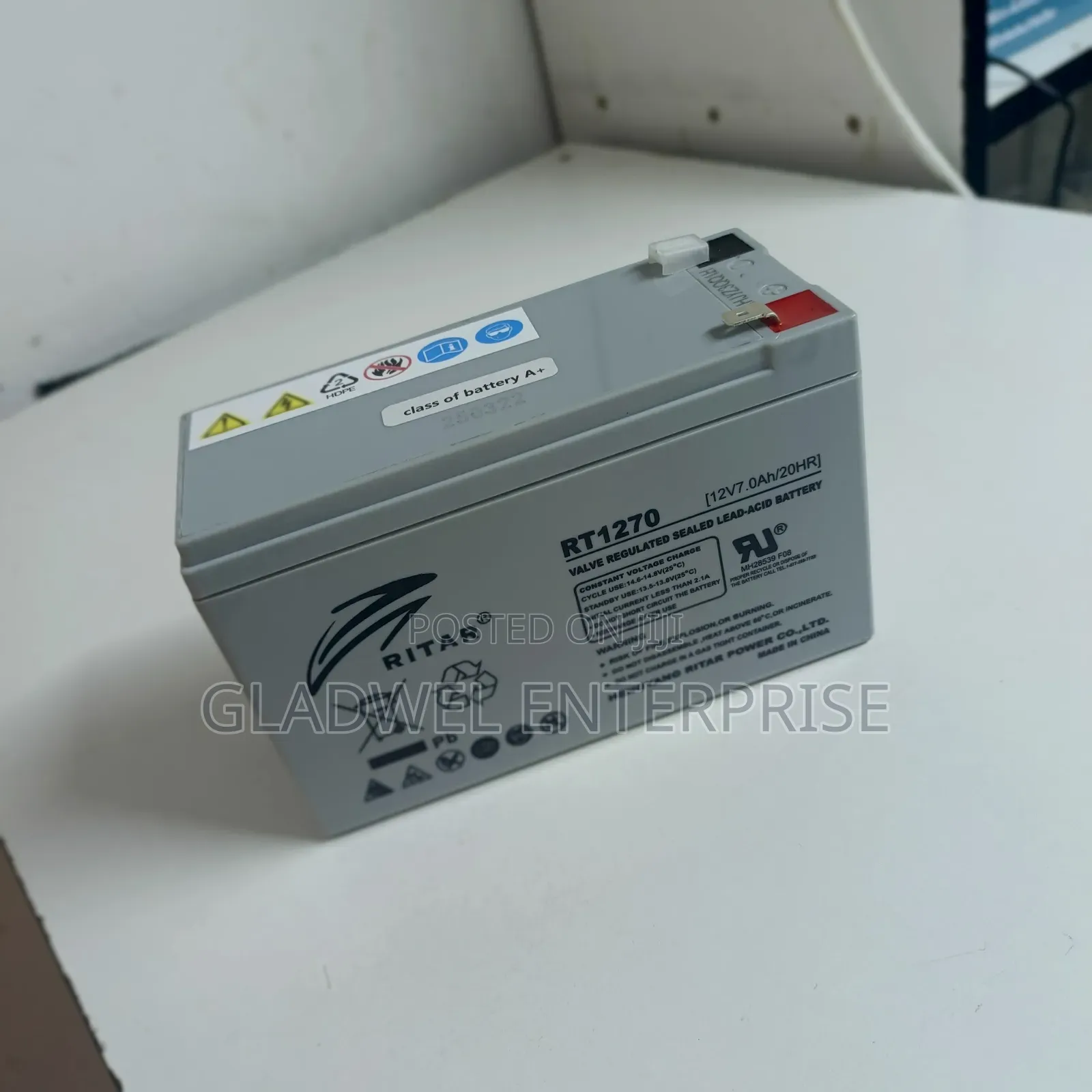 7amp 12v Rita Battery