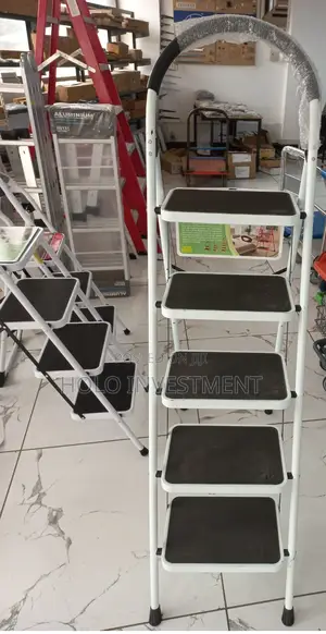 5 Step Steel Household Ladder