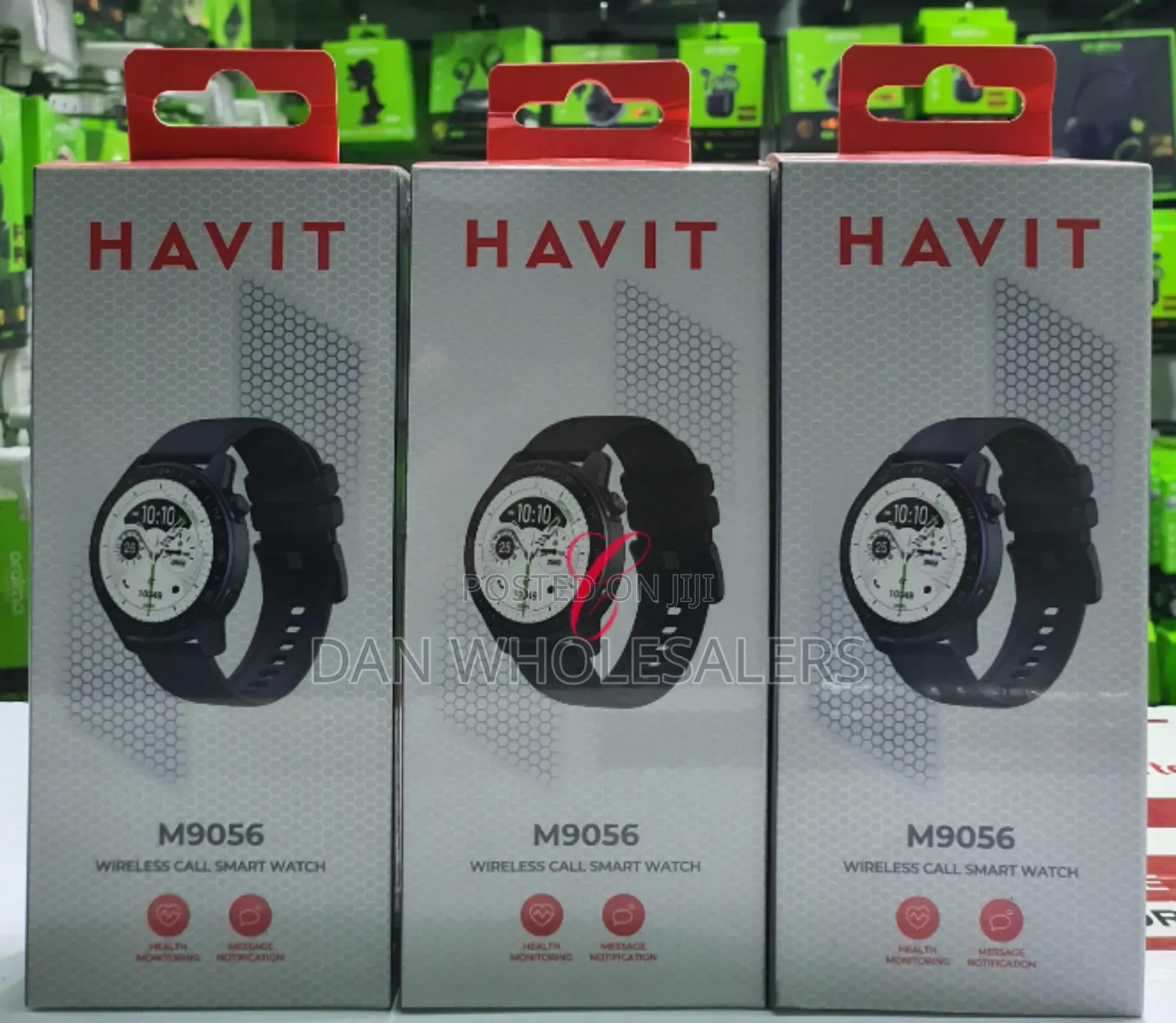 Havit M9056 *Amoled* Screen Wireless Call Smart Watch