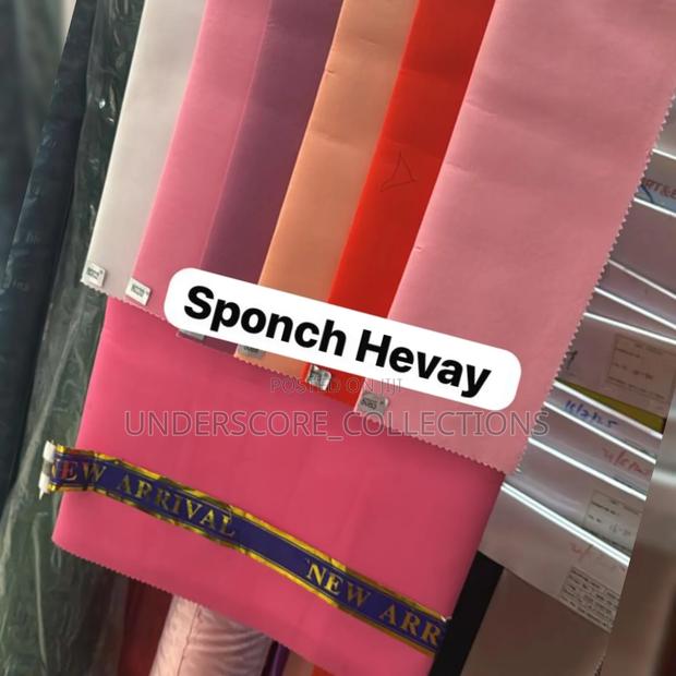 One Coloured Neoprene
 Fabric Canivas - main view