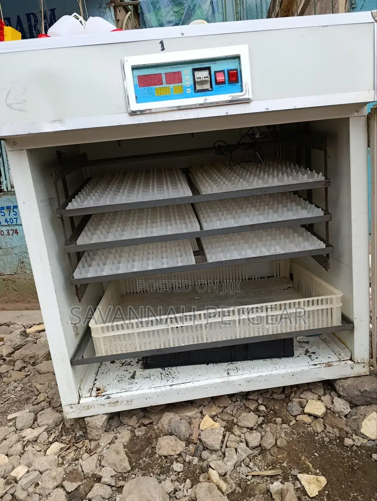 Used in Good Condition 528eggs Fully Automatic Egg Incubator