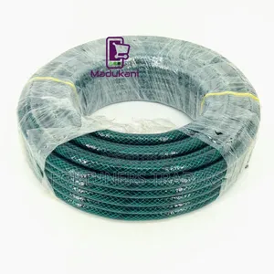 Green Braided Hosepipe 3/4 by 15
