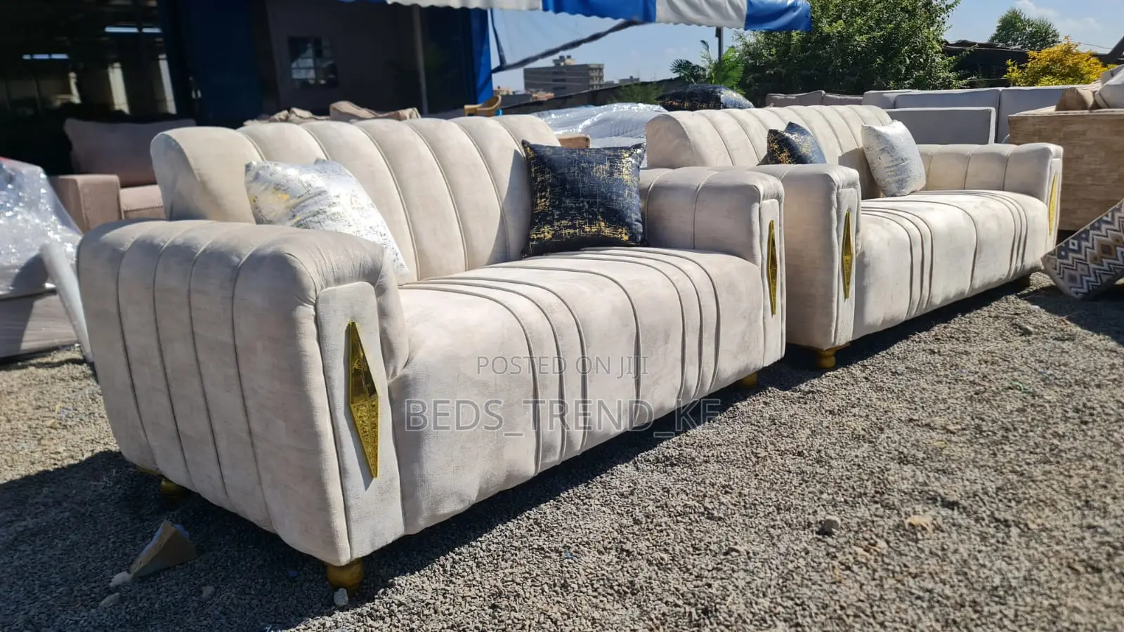 Compact 5 Seater Modern Sofa