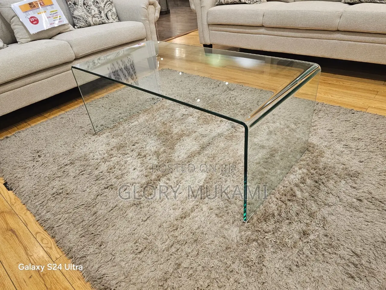 Modern Glass Coffee Table