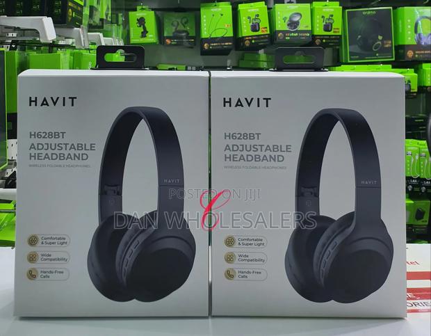 Havit H628bt Adjustable Headband Wireless Headphones - main view