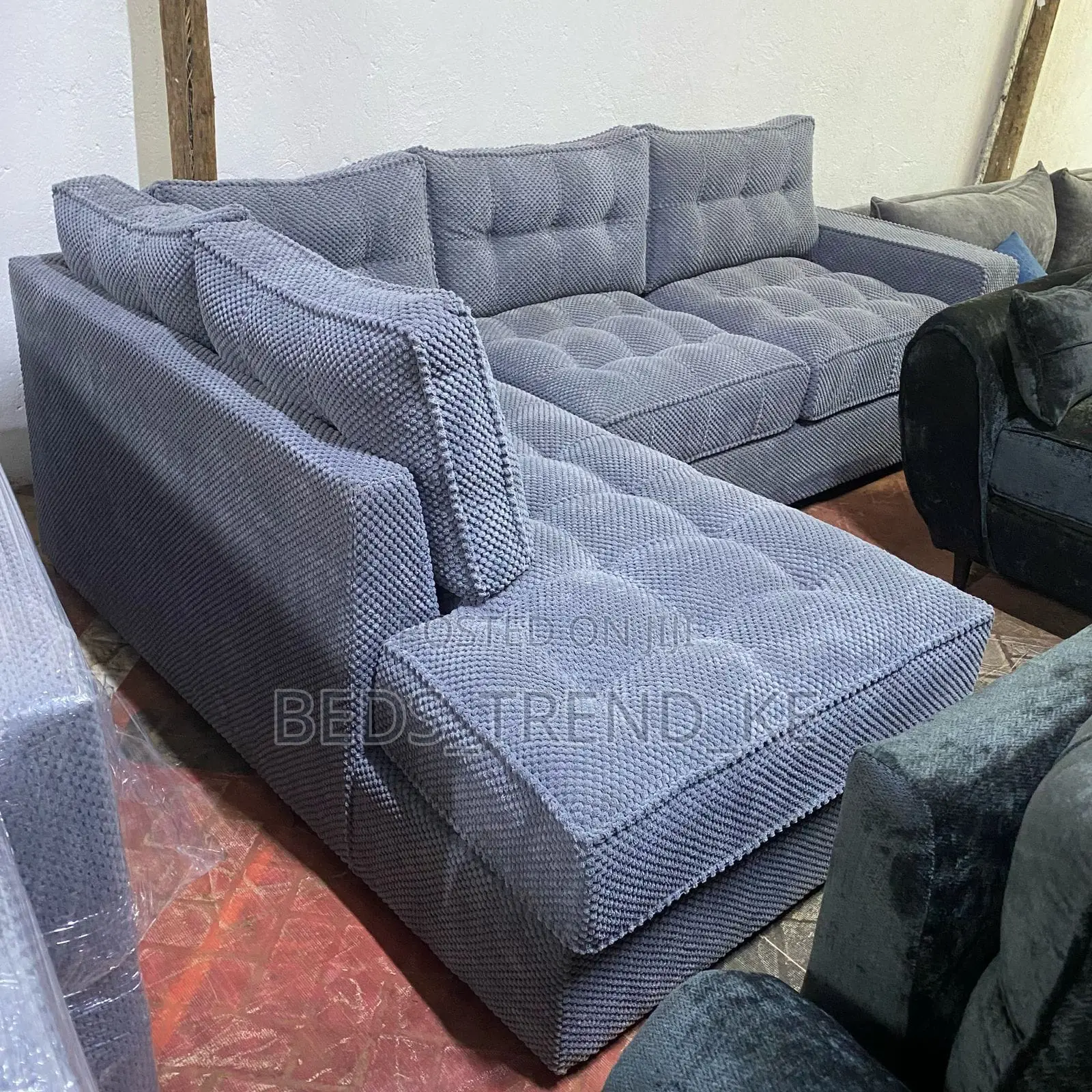Lovely 6 Seater Chester Corner Sofa Set