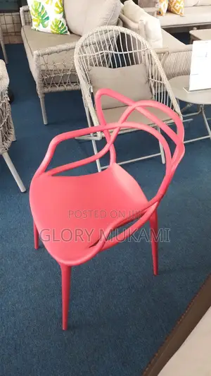 Red Eames Chairs