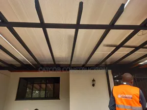 Outdoor Roof Installation- Polycarbonate Sheets