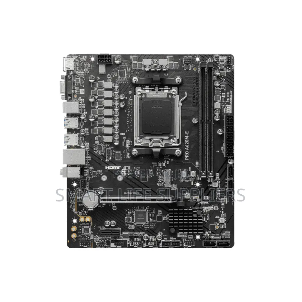 Msi A620m-E Am5 Ddr5 Motherboard for Ryzen 7/8/9000 Series