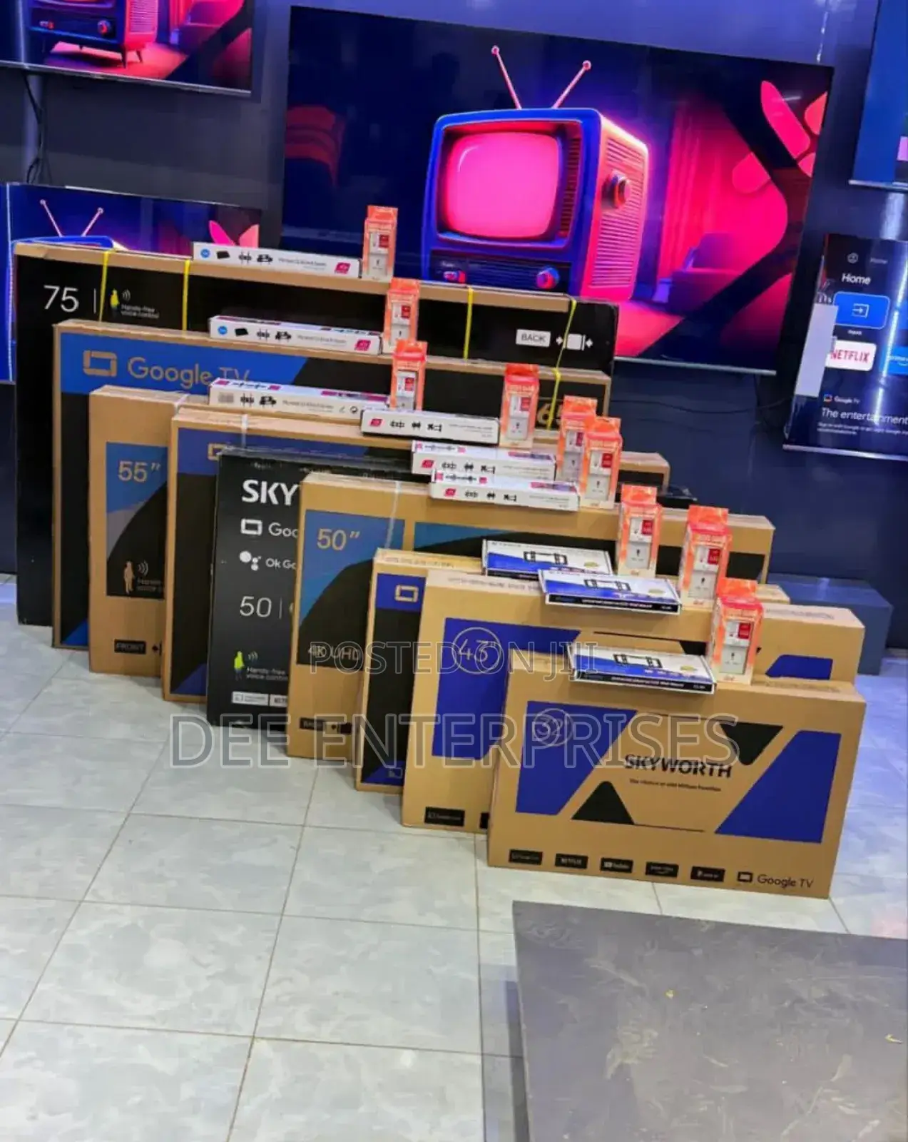 43" Smart Skyworth Tv