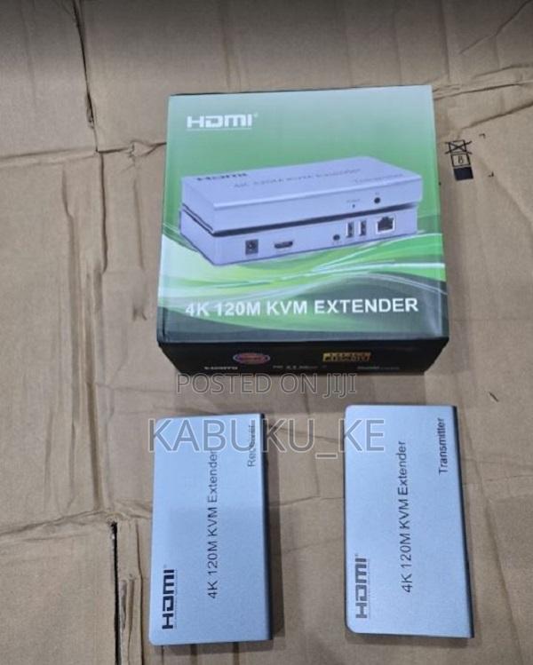  120m Hdmi KVM Extender Over Cat 6 With Usb Mouse