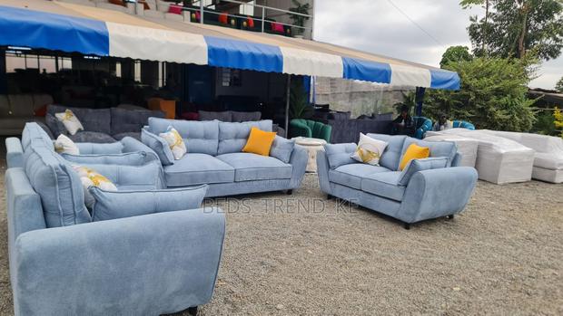 Spacious 7 Seater Butterfly Sofa Set 1,1,2,3