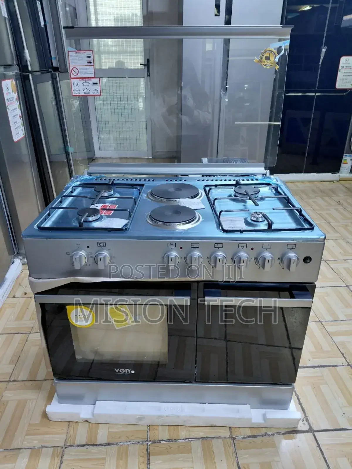 Von 4-gas+2-electric 60×90 Gas Cooker