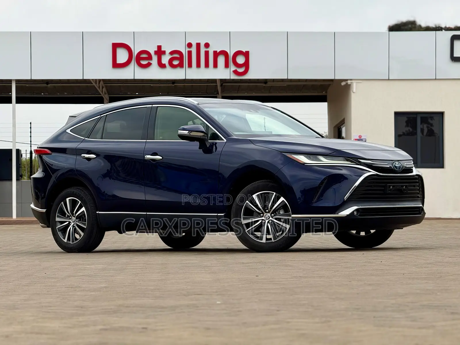 Toyota Harrier 2020 Blue