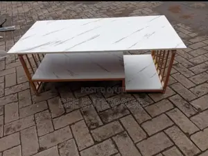 White Marble Coffee Table