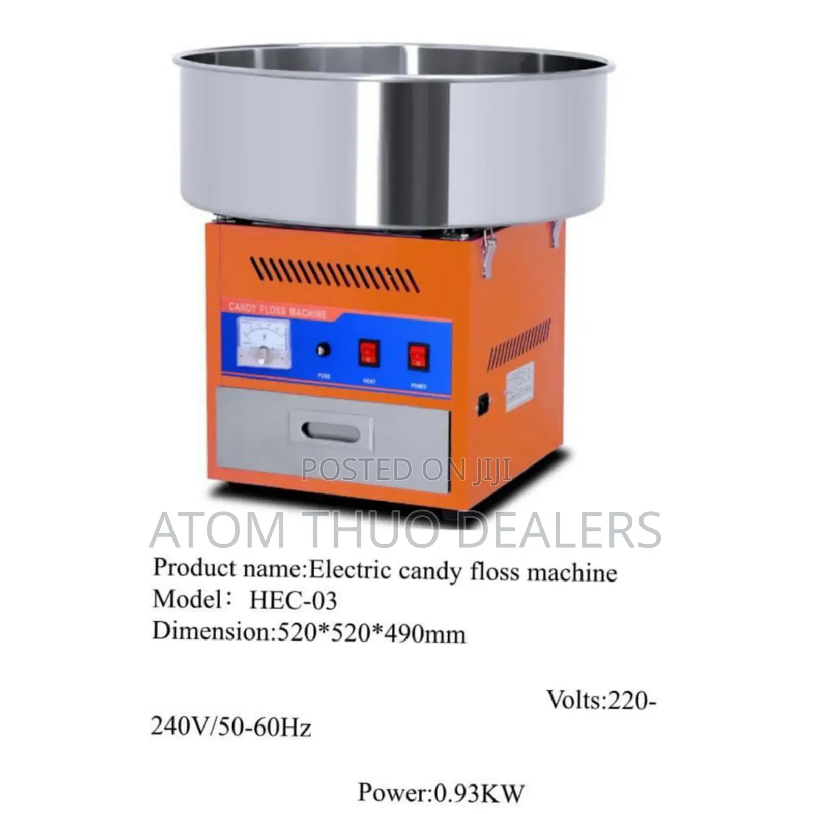 New Electric Candy Floss Machine Hec-03
