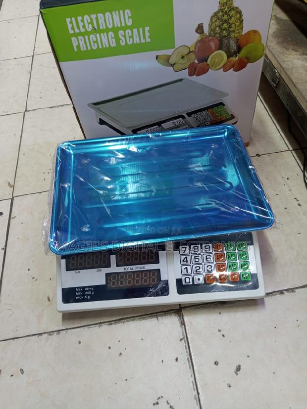 Commercial Standard 30kg Pricing Scale - main view