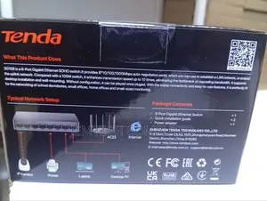 Tenda 8-Port Gigabit Ethernet Desktop Switch - Sg108