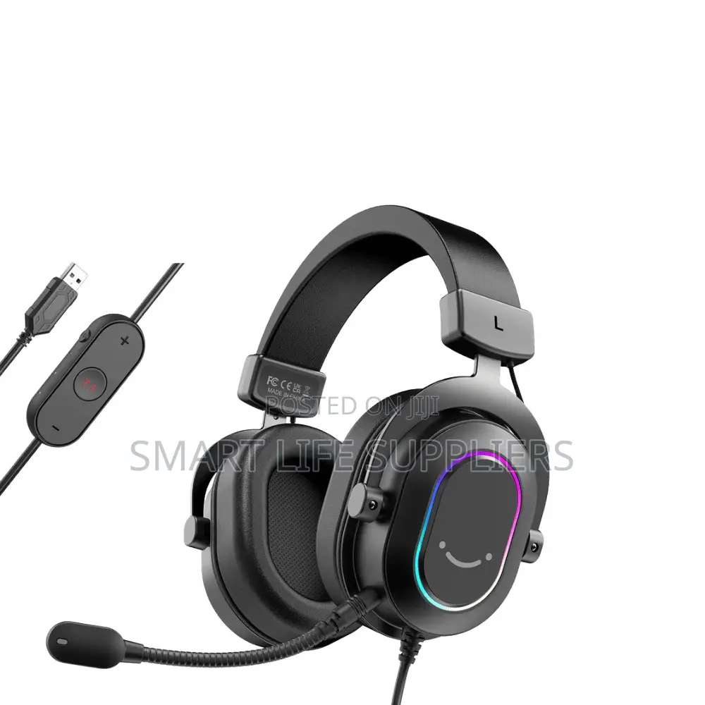 Fifine Ampligame H6 Usb 7.1 Headset for Pc Gaming
