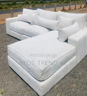 Relaxing 6 Seater L Sofa Set