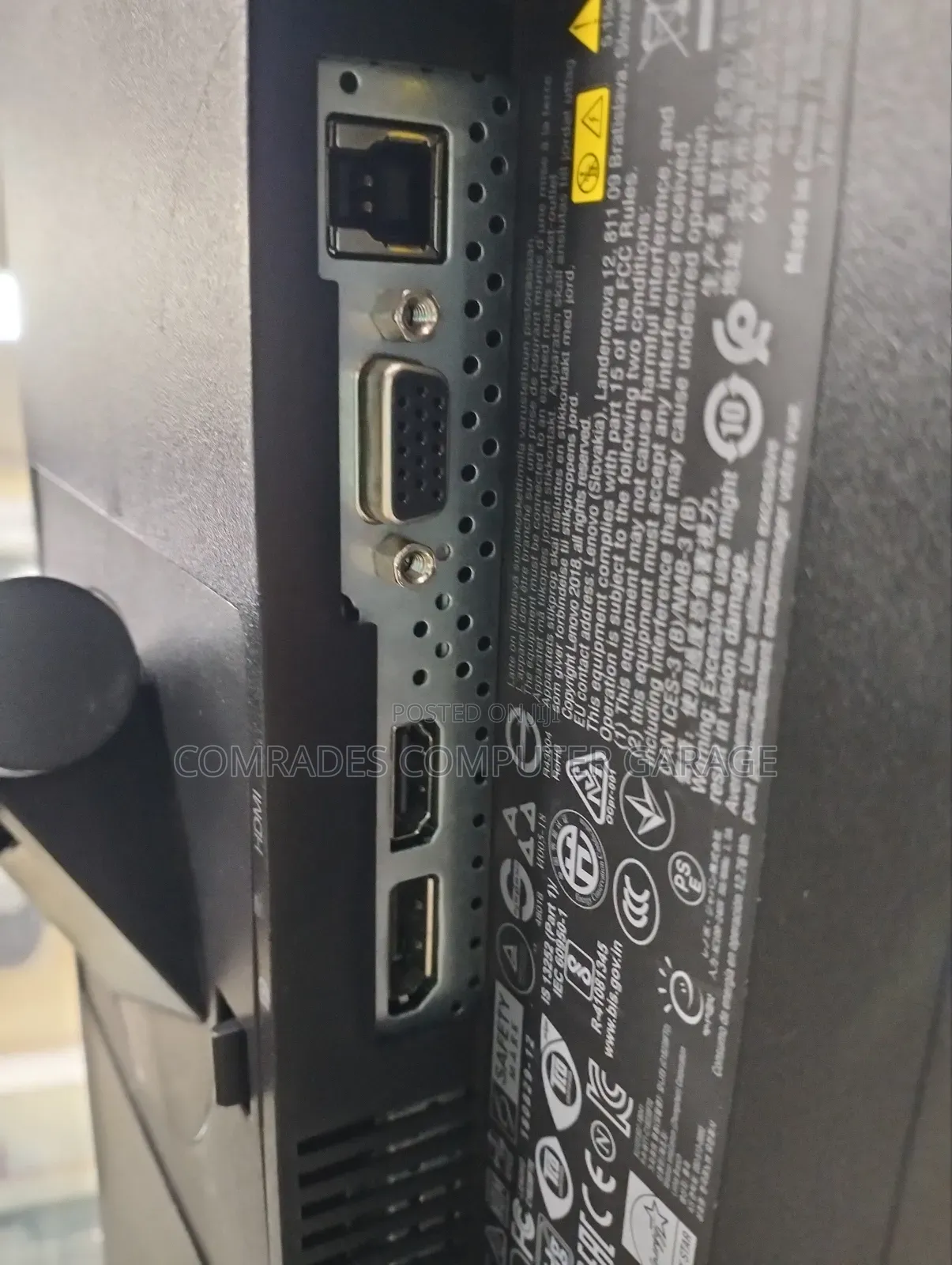 Lenovo 24 Inch Edge to Edge Monitor