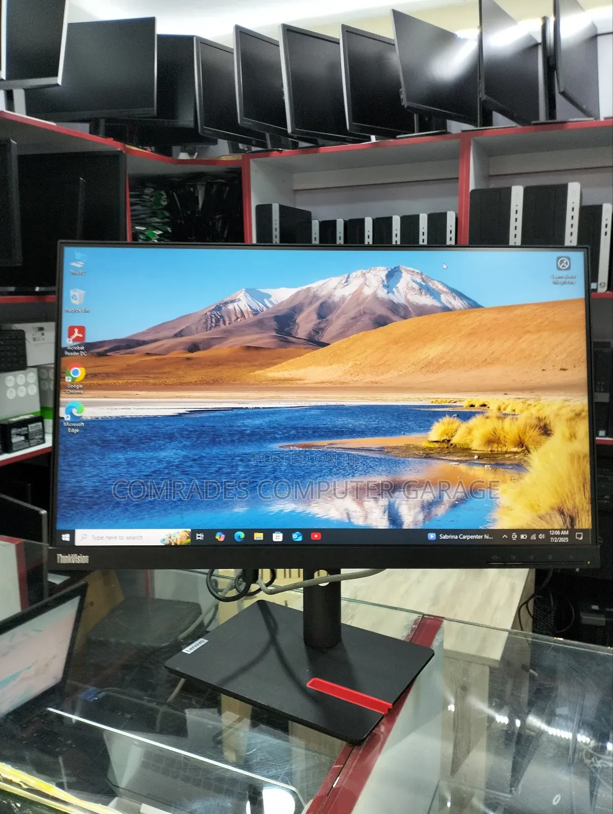 Lenovo 24 Inch Edge to Edge Monitor