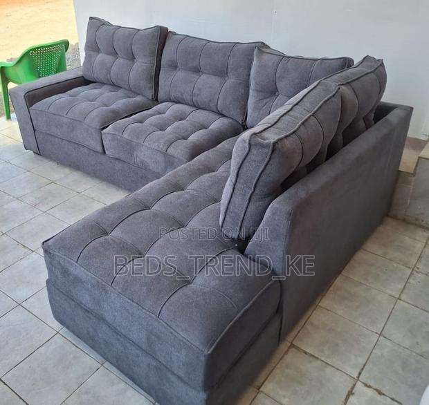 Cushy Chester 6 Seater L Sofa Set