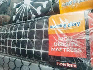 Whitish! 4by6 8inch Hd Quilted Mattresses + Free Delivery