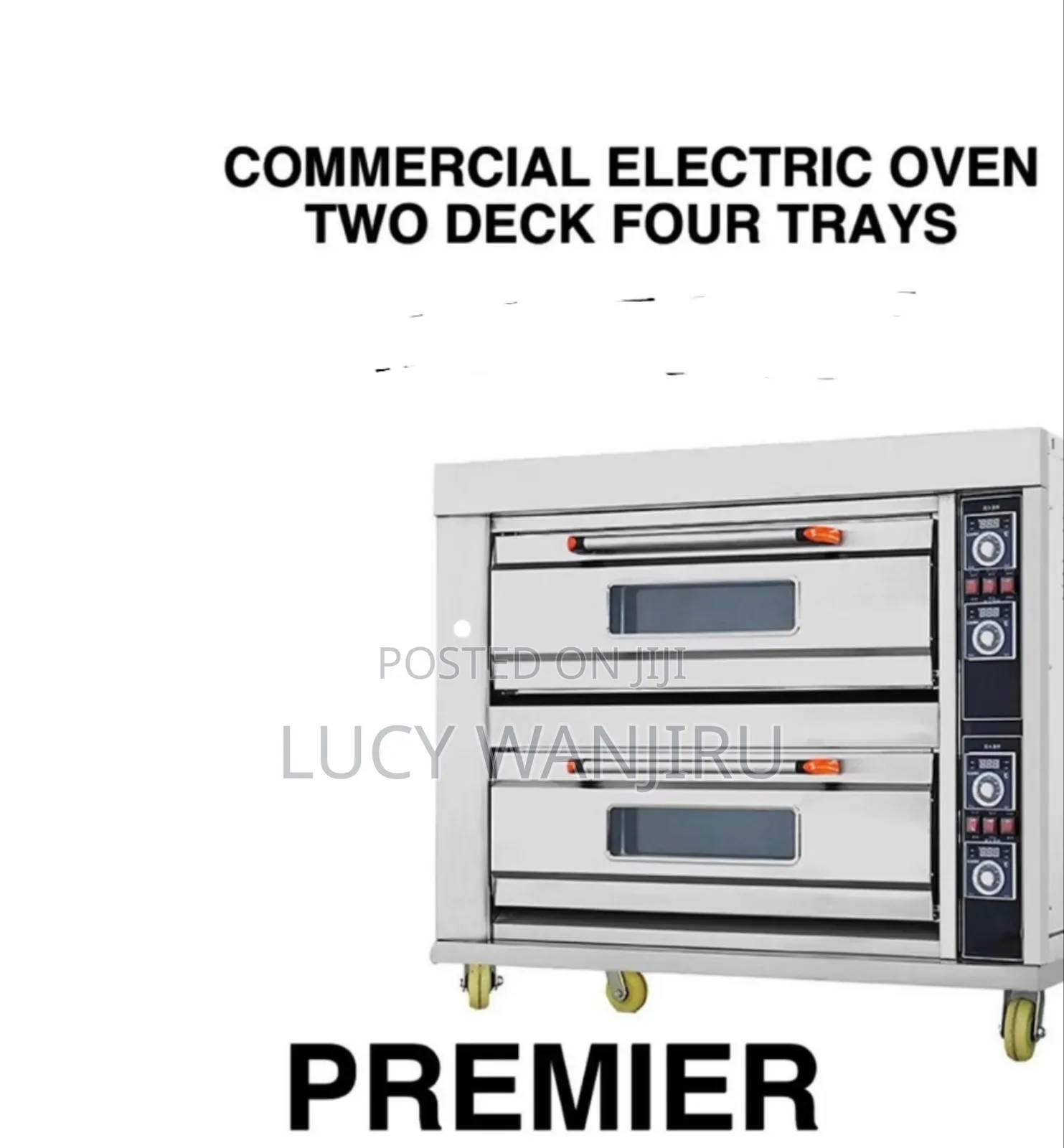 Commercial 2deck 4 Tray Industrial Oven/ Commercial Oven