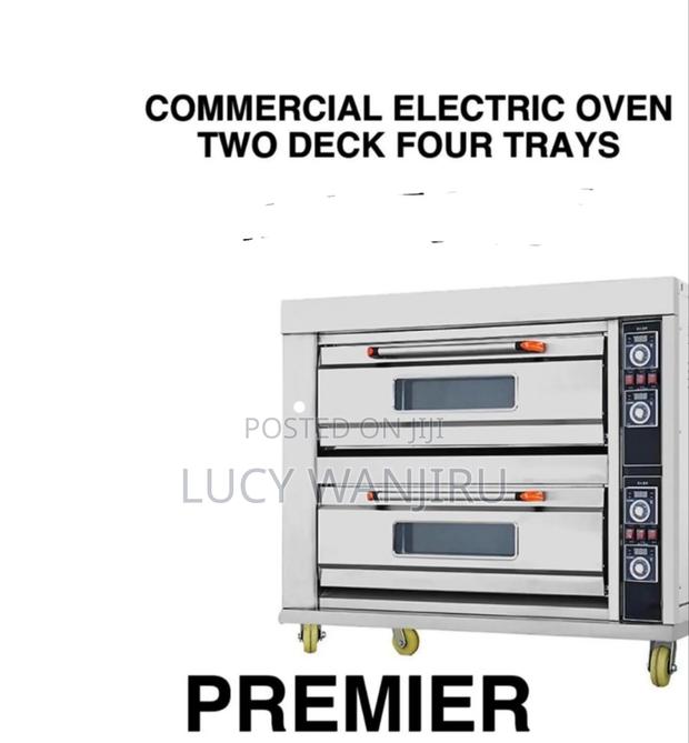 Commercial 2deck 4 Tray Industrial Oven/ Commercial Oven - main view
