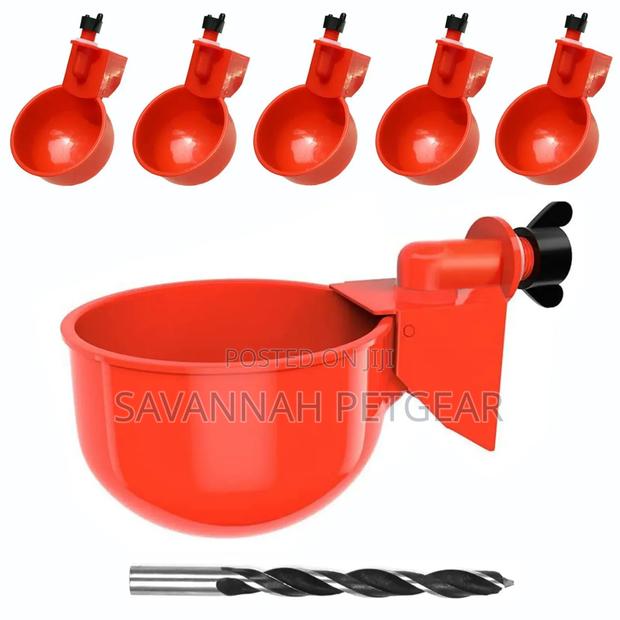 Automatic Chicken, Quail Waterer Cups, Waterer Feeder - 6pcs - thumbnail 7