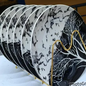 Beautiful Ceramic Tree Plates,Per Set of 6 PCS at 