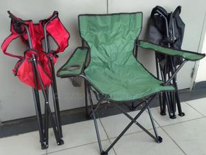 Brandnew Jungle Green/Red Camping Seat - thumbnail 2
