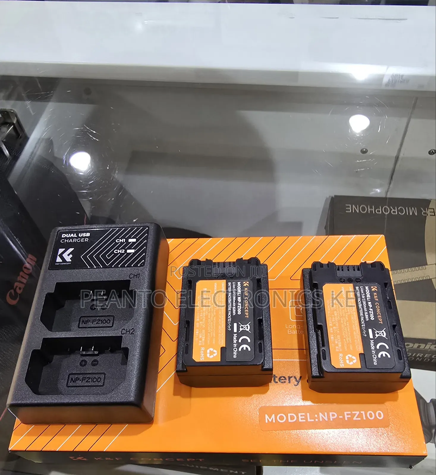 Kf Np-Fz100 2280mah Battery and Dual Slot Charger