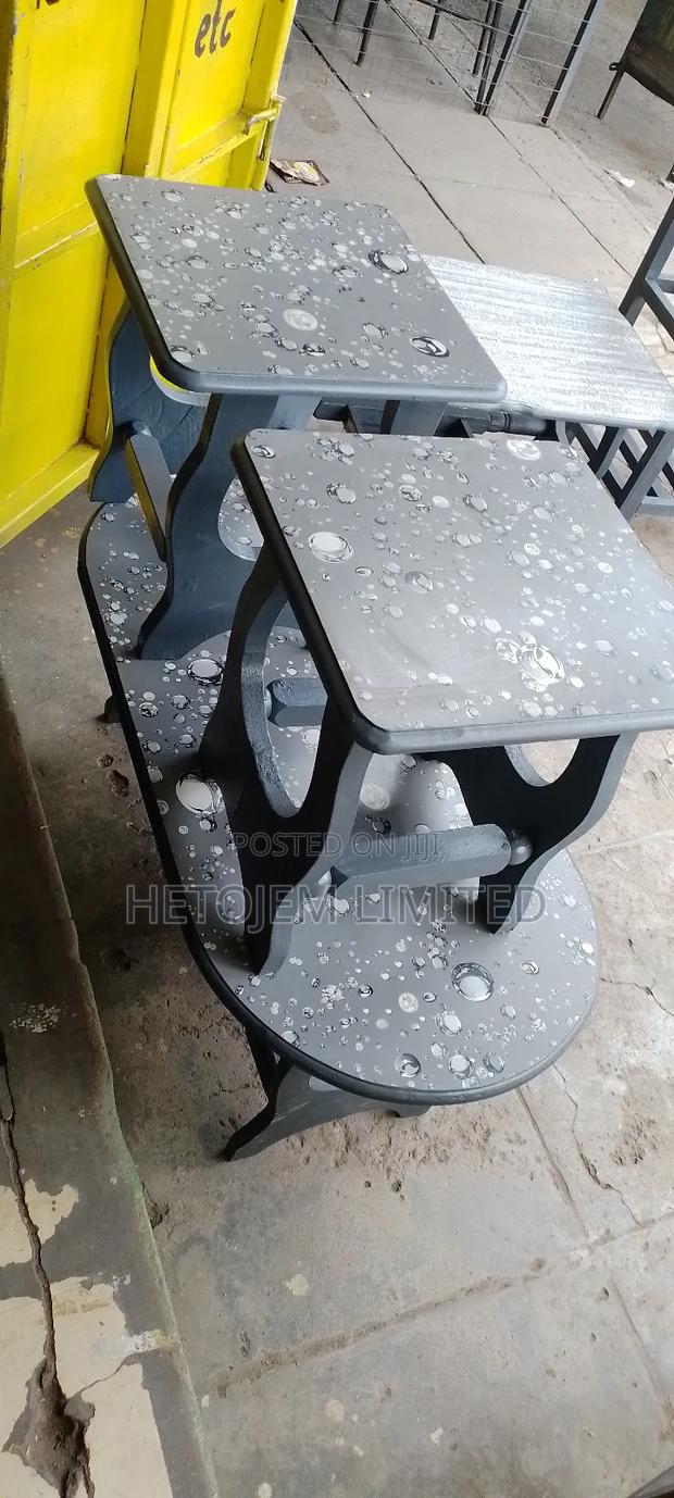 Combo Ya Mtaa! Table + 2 Stools - main view