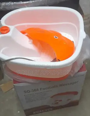 Foot Bath Massager ,Bubbles ,Heater, Massage and Scrub