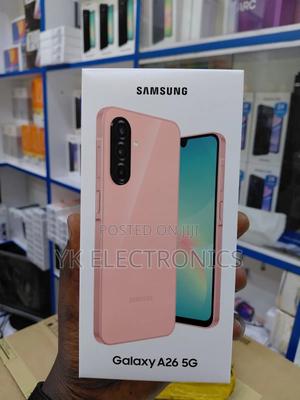 New Samsung Galaxy A26 128 GB Pink - main view