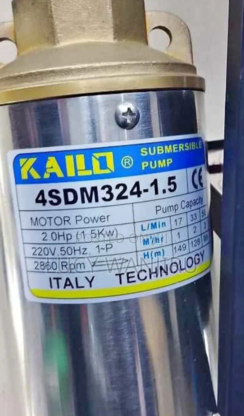 Kairo Submersible Water Pump/ Electric Kairo Pump Submersibl