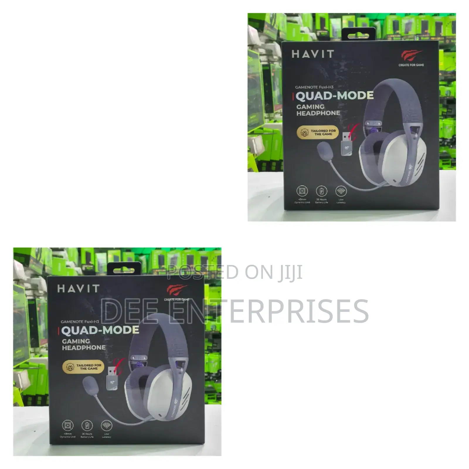 Havit Gamenote Fuxi H3 Quad Mode Gaming Headphone