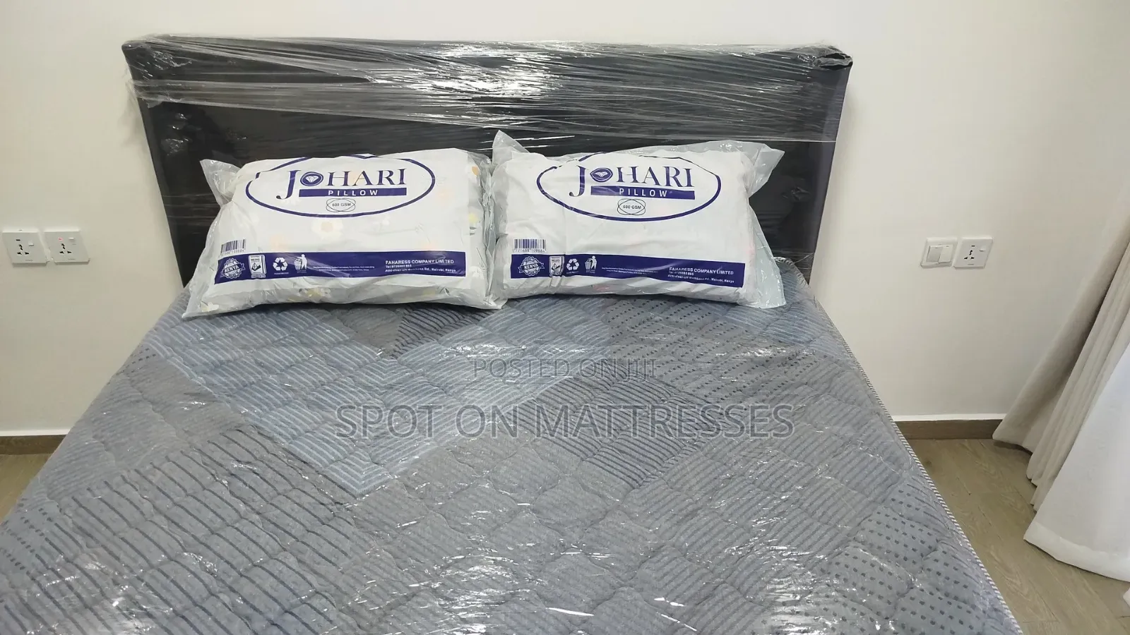 Discounted! 5by6 12inch Orthopedic Spring Mattress + Pillows