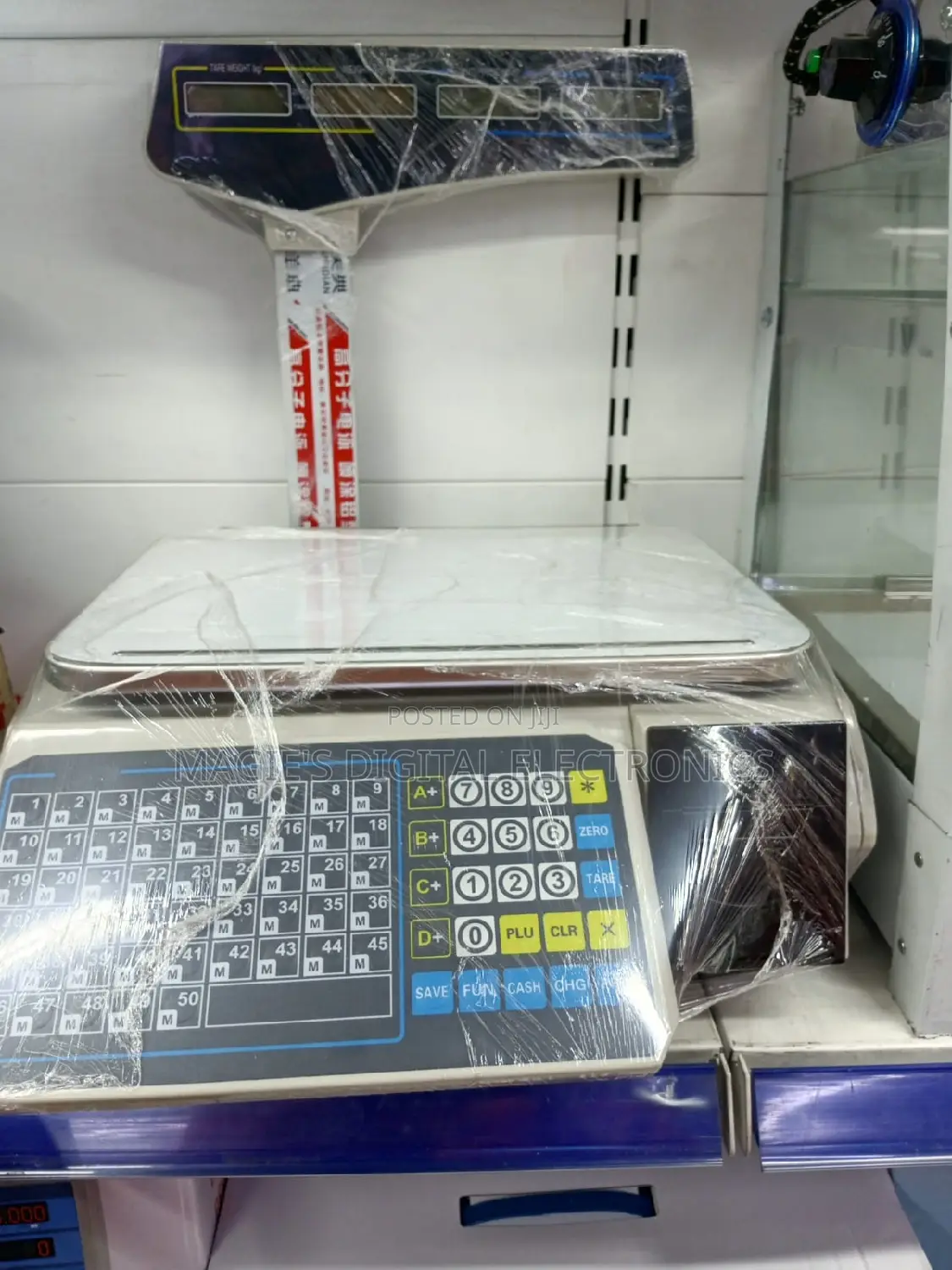 Highly Noted 30kg Electronic Scale /Reciept